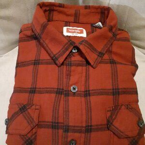 Flannel Wrangler mens large
